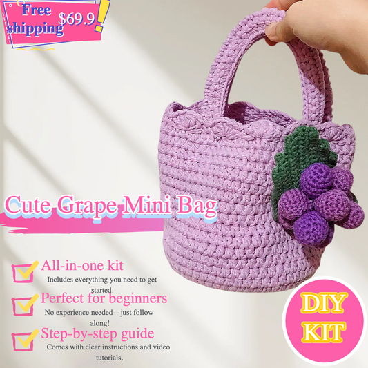 The Grape Escape Crochet Bag